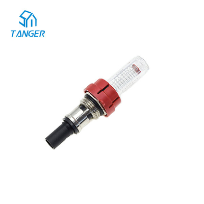 Manifold Pemanas Air Di Bawah Lantai Flow Meter / Regulator 1/2 &quot;Kuningan Berlapis Nikel