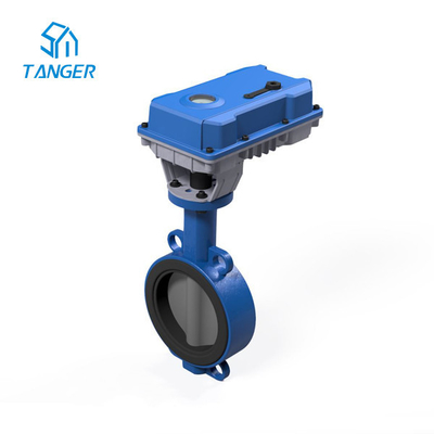 Koneksi Flange Aktuator Katup Kupu-kupu Listrik IP67