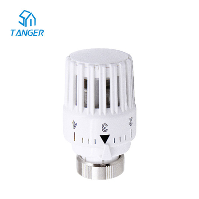 Kepala Radiator Termostatik Katup Miring Kepala Trv Dapat Dikunci ISO9001