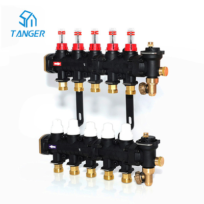 5 Port 4 Port 3 Port 2 Port Manifold Pemanas Di Bawah Lantai Dengan Pompa