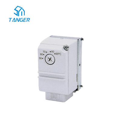 Hot Water Boiler Cylinder Thermostat Pipe Stat Surface Mount Untuk Sistem Plumbing