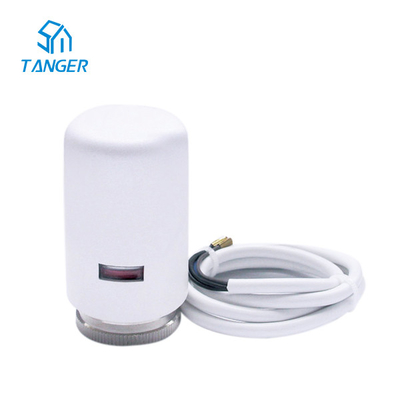 Multi-Fit 230v Empat 4 Kawat Aktuator Termal Untuk Pemanasan Lantai Radiant 24V