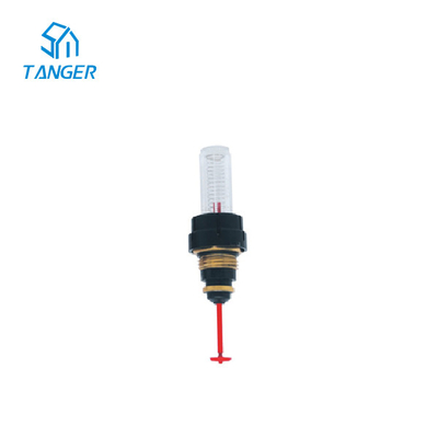 Manifold Pemanas Air Di Bawah Lantai Aliran Dan Pengukur Pengembalian 1/2 &quot;Ulir