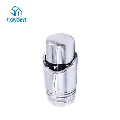 Penggantian Kepala Termostatik Radiator Chrome Hvac ISO9001