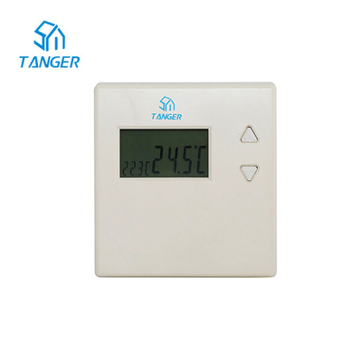 Kamar Thermostat Digital Nirkabel Untuk Pemanasan Sentral Dapat Diprogram 2 Tombol Sederhana