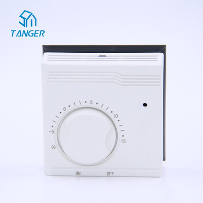 Termostat Kamar Tunggal Dengan Perlindungan Frost -5 Sampai 15c Single Pole Throw Surface Mount