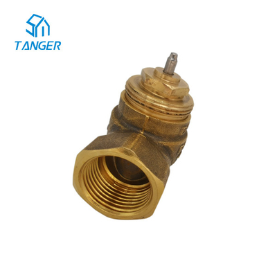 15mm 10mm trv trv valve radiator PN16 Hex Nut Laju Aliran Tinggi Kvs 4.5&quot;