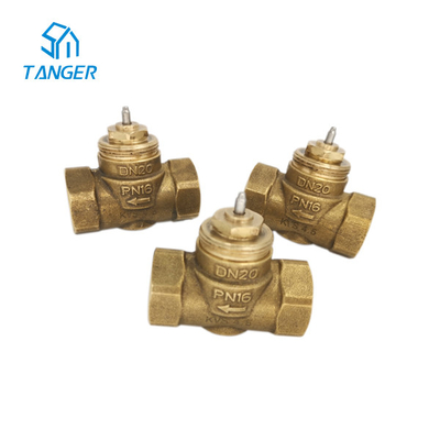 15mm 10mm trv trv valve radiator PN16 Hex Nut Laju Aliran Tinggi Kvs 4.5&quot;