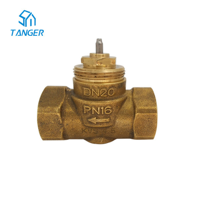 15mm 10mm trv trv valve radiator PN16 Hex Nut Laju Aliran Tinggi Kvs 4.5&quot;
