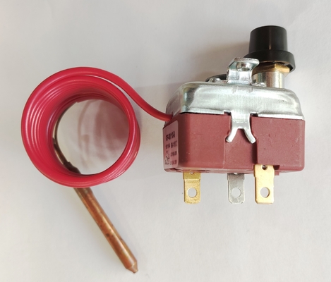 Reset Manual Sensor Termostat Kapiler 1500mm 16a 250v