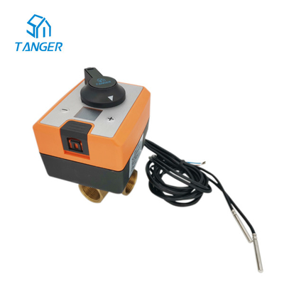 3 Way 12v Ball Valve Actuator Elemen Penginderaan Jauh Listrik 10Nm