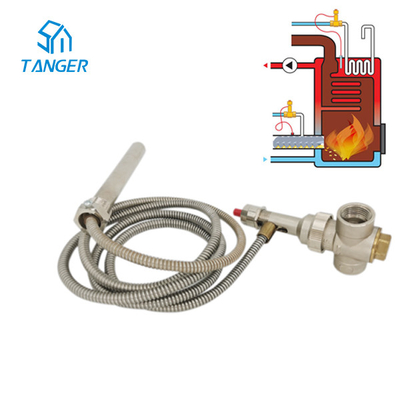 Katup Suhu Sensor Kontrol Suhu Boiler Pemanas 1/2