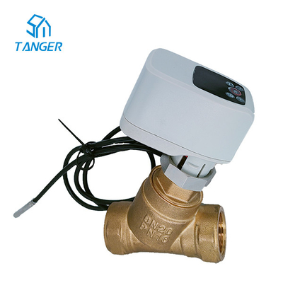 Aktuator Sistem Hvac Kontrol Suhu IP54 Motor Listrik Aktuator Linier 24 Volt